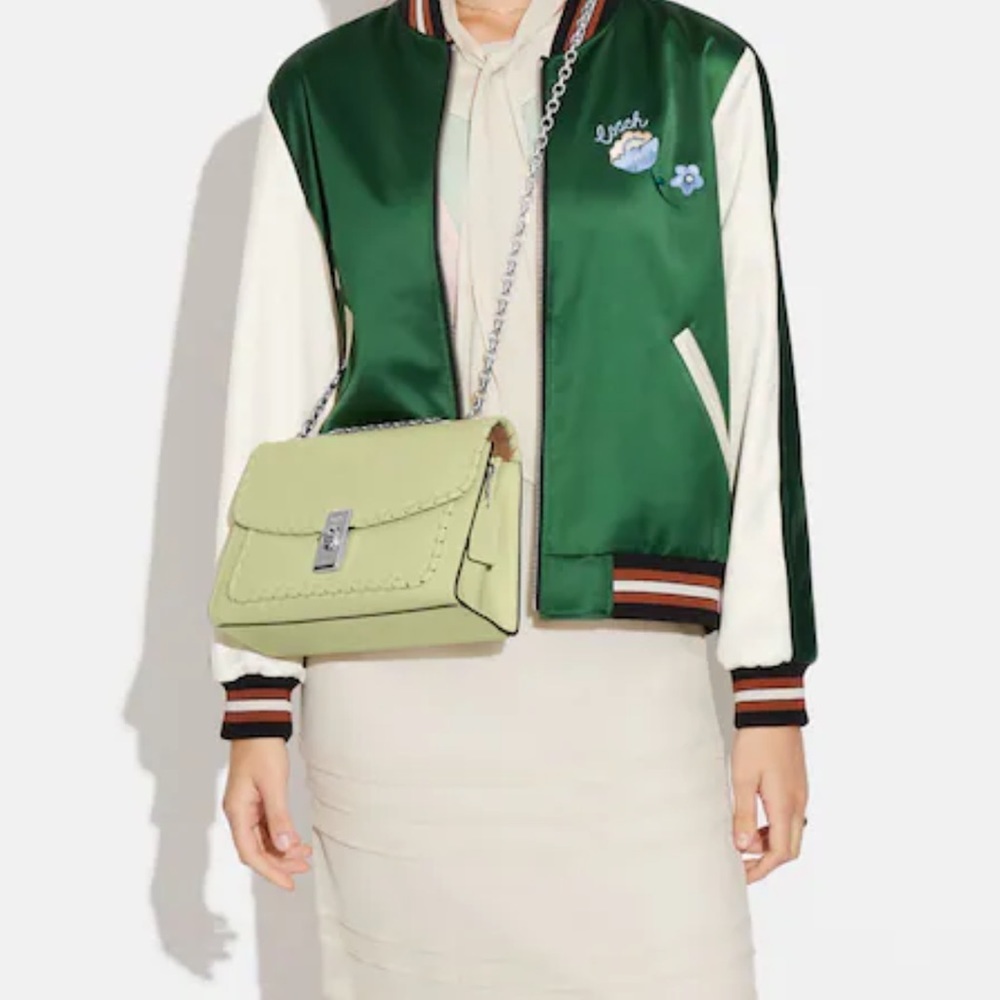 Coach Lane Shoulder Bag With Whipstitch
SV/Pale Lime - Picture 7 of 16